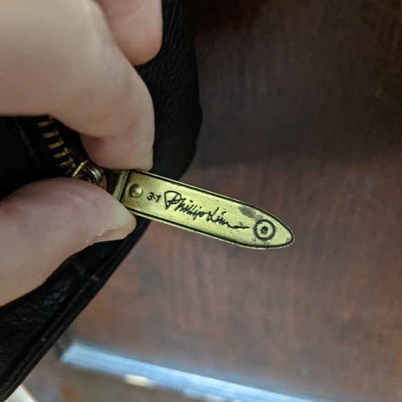 3.1 3.1 Phillip Lim black faux leather tote birkin handbag - Picture 4 of 9